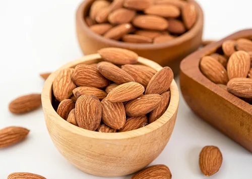 Miniatura 4 de Food to Live Almendras orgánicas de California, 8 onzas, sin OMG, enteras, sin sal, sin tostar, keto, nueces veganas a granel. Rico en vitamina E.