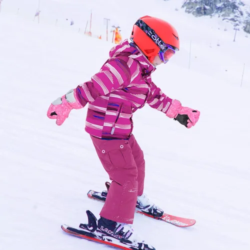 Miniatura 6 de Guantes de invierno impermeables para niños, guantes de esquí de nieve para niñas, guantes de snowboard cálidos para niños
