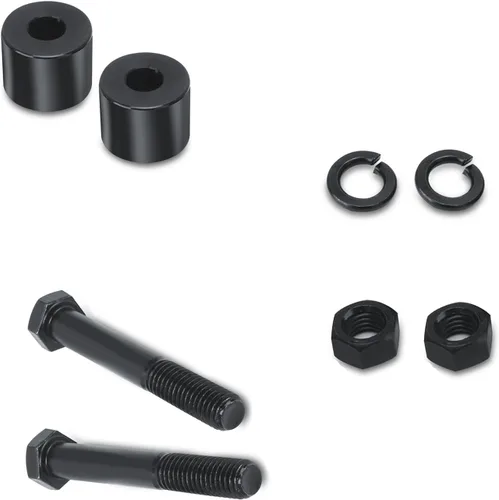 Miniatura 2 de Extensión de elevadores de manillar de 1 pulgada de elevación de 1-1/4 pulgadas para modelos Harley Touring, Street Glide/Electra Glide/Road