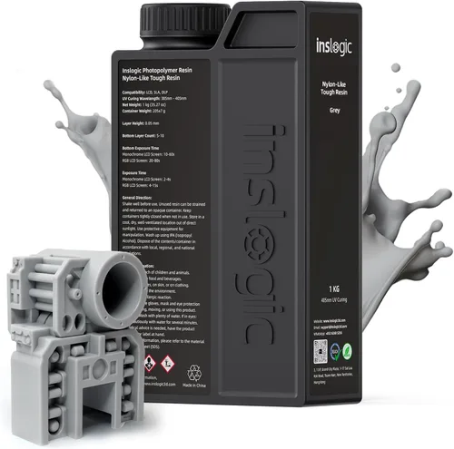 Miniatura 17 de Inslogic Modelo de Implante Dental 3D Impreso en Resina, Alta Precisión y Baja Contracción, Superficie Lisa, Resina de Curado UV de 405 nm