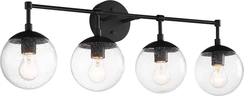 Miniatura 19 de Design House 519892 Kimball Industrial Farmhouse Luz de Pared Interior de 1 Luz con Pantalla de Metal para Pasillo, Baño, Cocina, Vestíbulo, Pintura