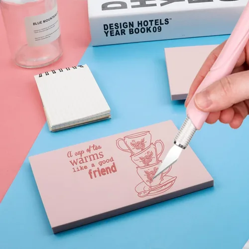 Miniatura 7 de Paquete de 6 bloques de goma tallados de goma rosa pálido de 4 x 6 pulgadas para sellos de goma suave para manualidades y proyectos de manualidades