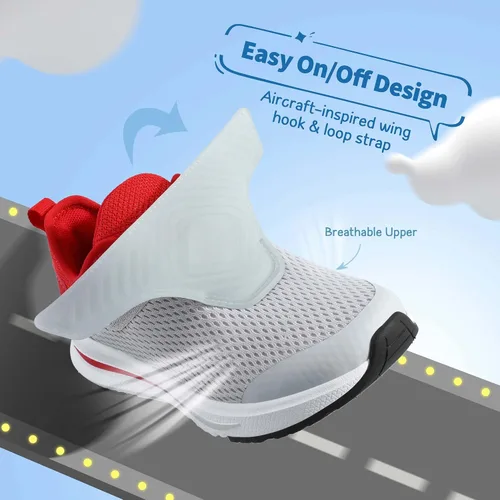 Miniatura 2 de DREAM PAIRS Zapatillas deportivas para niños y niñas, tenis para correr y correr para niños pequeños y grandes