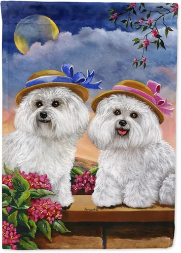 Miniatura 152 de Caroline's Treasures PPP3097CHF - Pijama de Navidad con diseño de bulldog francés para colgar en la pared, poliéster, tamaño de casa, multicolor