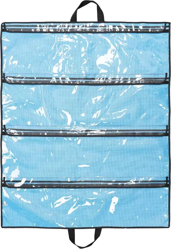 BLUEWING Bolsa Premium para Dredaje de Cuatro Bolsillos para Equipo de Pesca, Tamaño 38 * 48in