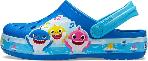 Miniatura 3 de Crocs Zuecos unisex para niños Fun Lab Baby Shark Band