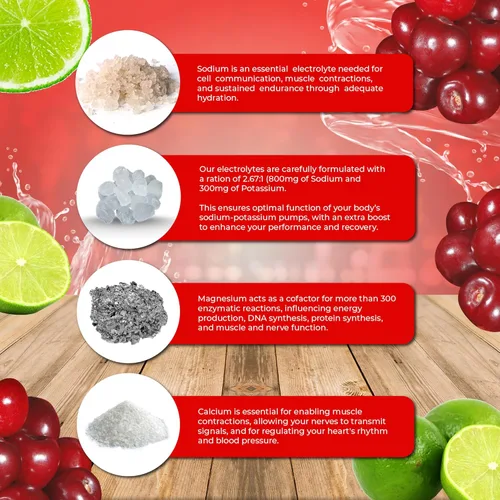 Miniatura 3 de Santa Cruz Paleo Polvo de electrolitos, Limonada de Cereza, mezcla de bebida de hidratación sin azúcar con sal rosa del Himalaya, sal marina