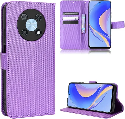 Miniatura 7 de Funda de piel sintética para Huawei Nova Y90, funda con tapa para Huawei Nova Y90 / Enjoy 50 Pro CTR-AL00, color negro