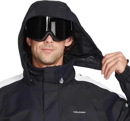 Miniatura 8 de Volcom Chaqueta de snowboard con aislamiento de piedras icónicas para hombre PARENT