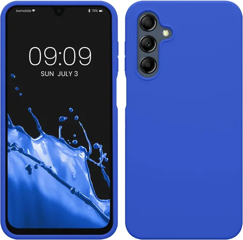 Miniatura 229 de kwmobile Funda Compatible con Samsung Galaxy A14 5G - Funda de teléfono de TPU y silicona con acabado suave - Verde Lima