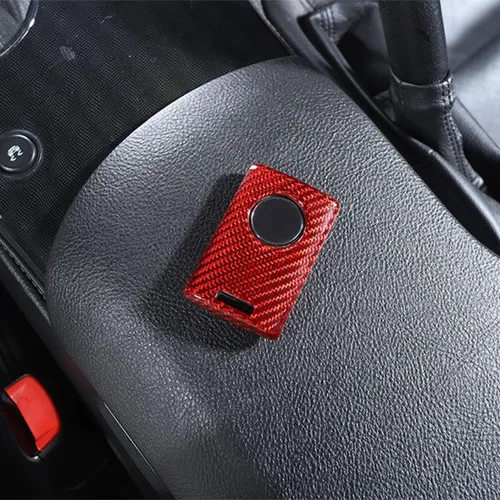 Miniatura 8 de Carcasa para llavero inteligente compatible con Chevrolet Corvette C6 C7, funda para llavero de control remoto de automóvil