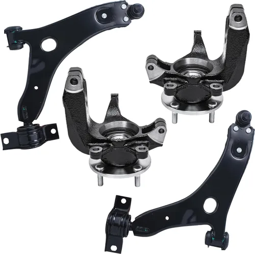 Miniatura 12 de Detroit Axle - Kit de 4 brazos de control delanteros para Ford Mustang 05-10, 2 brazos de control inferiores, 2 puntales 2005 2006 2007 2008 2009