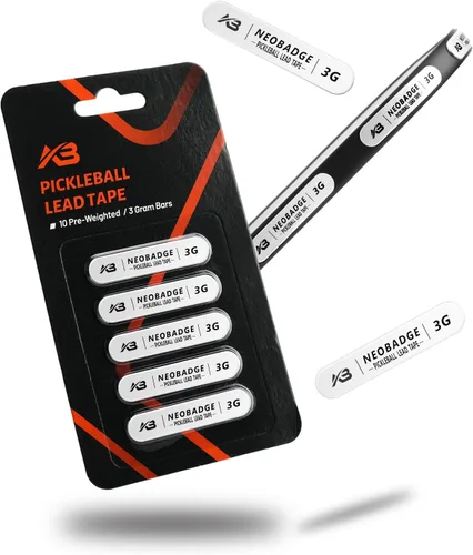 Miniatura 8 de Cinta de plomo para pickleball Neobadge - Cinta adhesiva de alta calidad - Diseñada específicamente para palas de pickleball - Construir el momento