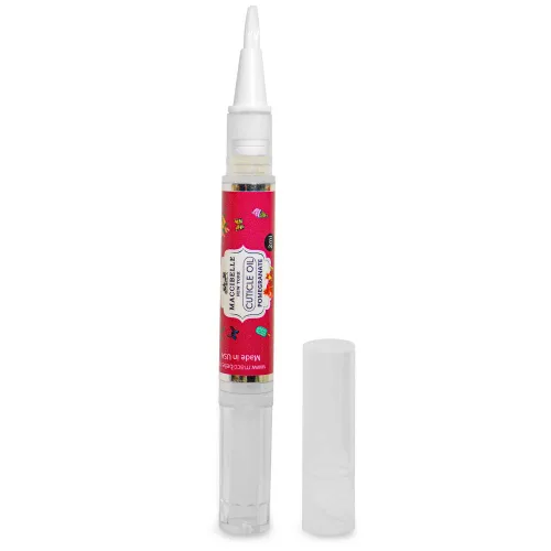 Miniatura 3 de Pluma de aceite puro de granada para cutículas y uñas, 0.1 fl oz, cura las cutículas secas y agrietadas. Pomegranate