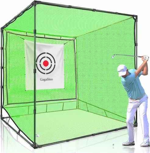 Redes de práctica de golf para conducción en el patio trasero, uso en interiores, redes de conducción de golf resistentes para patio trasero, redes