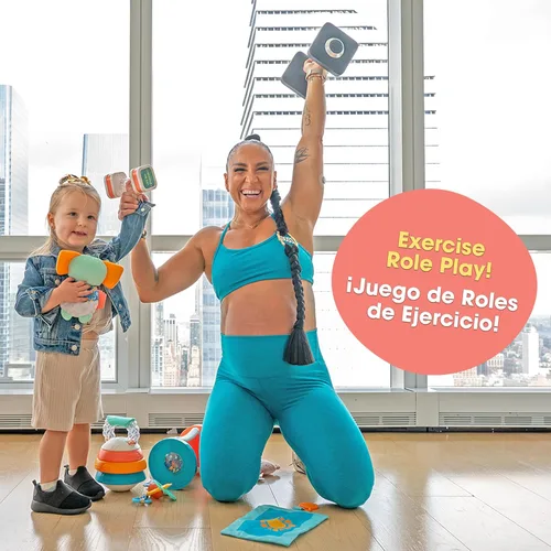 Miniatura 6 de BEBÉ FUERTE By Robin Arz'n - Marathon Maze Espejo de Actividad 2 en 1 Centro de Actividades para Bebés Juguetes Sensoriales Entrenamiento Bilingüe