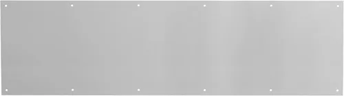 Prime-Line J 4620 10 x 34 Pulg., Aluminio, Protector de puerta, acabado satinado (Paquete individual)