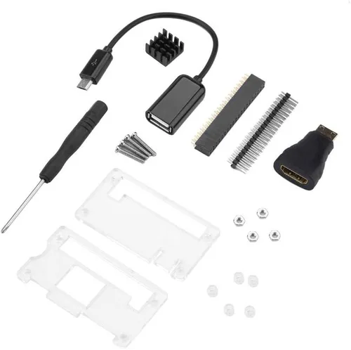 Miniatura 8 de Kit de inicio Zero W, paquete completo de accesorios Zero W con estuche blanco, para desarrolladores, educadores y entusiastas del bricolaje