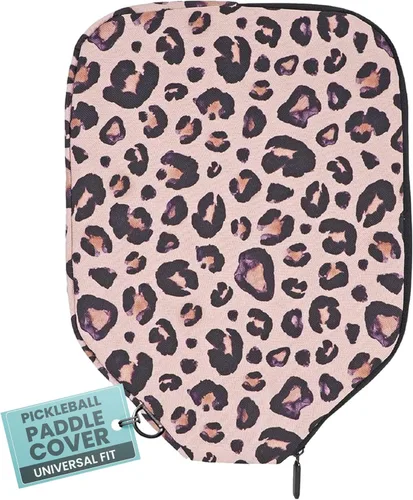 Miniatura 20 de Palms-O-Aces Pickleball Paddle Cover Canvas Padded Pickleball Paddles Sleeve with Zipper Lightweight Protective Paddle Case for Standard Paddles