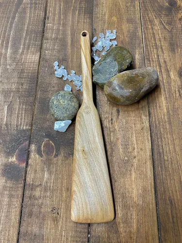 Miniatura 3 de Juego de espátulas Spurtle de 3 piezas de arce ambrosía