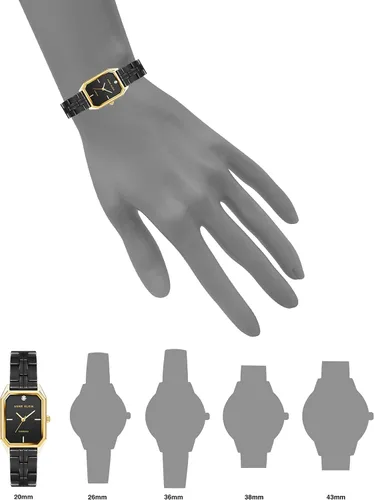 Miniatura 4 de Anne Klein Women's Genuine Diamond Dial Ceramic Bracelet Watch, AK4034