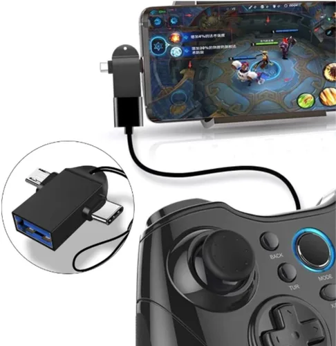 Miniatura 9 de Adaptador USB C OTG, Micro USB 2 en 1 y convertidor tipo C a USB 3.0 con transferencia de datos de 5 Gbps para teléfonos Android, tabletas