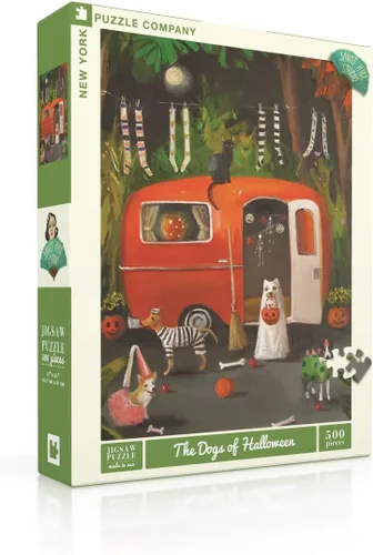 Miniatura 7 de New York Puzzle Company - Janet Hill Breakfast in Bed - Rompecabezas de 500 piezas para adultos por Janet Hill