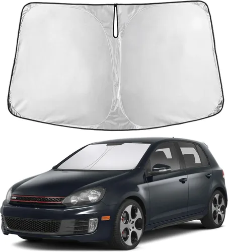 Miniatura 174 de EcoNour Parasol para parabrisas compatible con Hyundai Tucson 2016-2019 2020 2021, visera solar para parabrisas delantero y ventana, bloqueador
