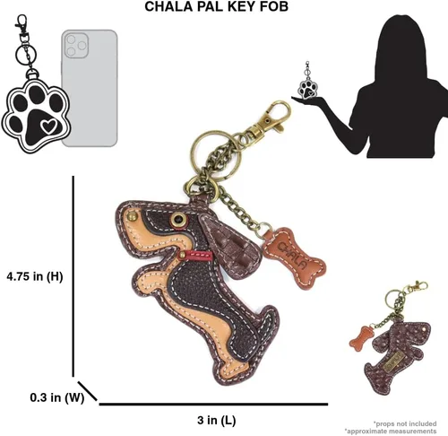 Miniatura 74 de CHALA Dog Collection - Llavero decorativo para mujer