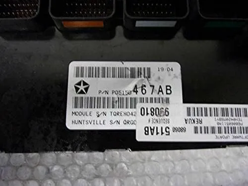 Miniatura 2 de Compatible con Jeep compatible con Grand Cherokee Engine ECM Módulo de control P68060511AB 68060511AB 09 10