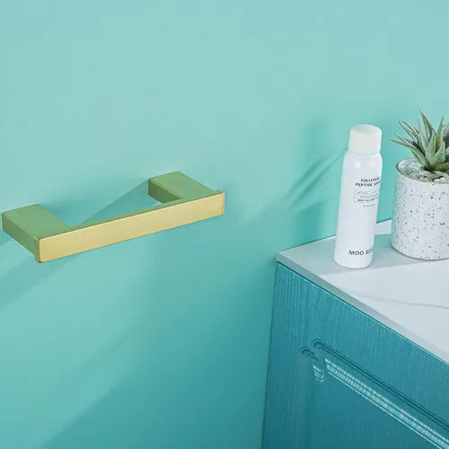 Miniatura 7 de RANDOM Toallero dorado cepillado de 9 pulgadas, toallero de latón para baño, toallero de mano, toallero de cocina, barra de toalla de baño, cocina