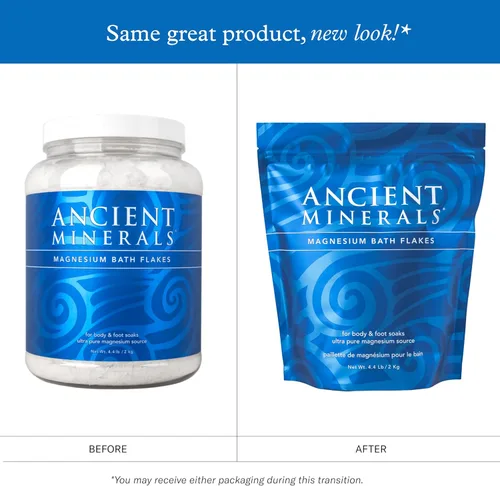 Miniatura 2 de Ancient Minerals copos de baño de magnesio, bolsa de un solo uso.