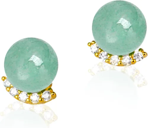 Miniatura 13 de Jade Earrings Studs,Green Jade Earrings for Women,925 Sterling Silver Earrings Studs for Sensitive Ears,Handmade Jade Earrings for Birthday