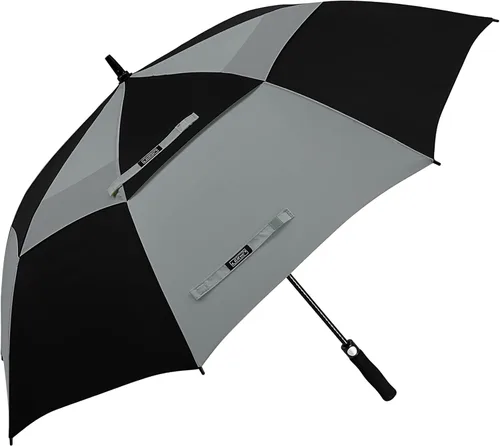Miniatura 13 de G4Free Paraguas de Golf Automático Abierto de 47/54/62/68 Pulgadas de Tamaño Extra Grande con Doble Cubierta Ventilada Resistente al Viento e