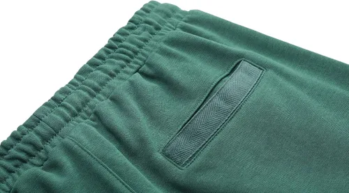 Miniatura 5 de Pantalones cortos casuales de punto de algodón con cordón elástico para hombre
