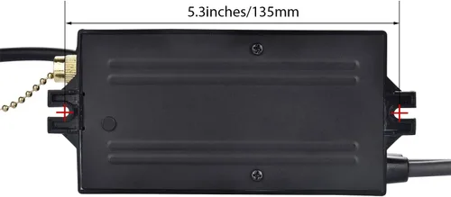 Miniatura 6 de UL 6.5KV Transformador de señal de neón para letreros de neón Fuente de alimentación ligera 120V CA 50/60HZ