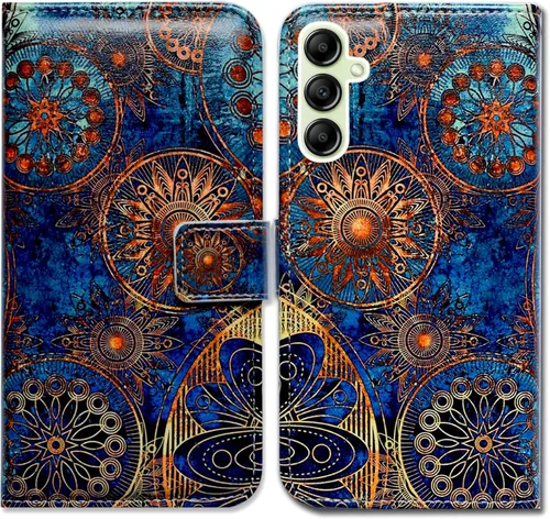 Miniatura 19 de Bcov Funda para Galaxy A14 5G, diseño de pájaro negro y verde con tapa para teléfono con ranura para tarjeta y soporte para Samsung Galaxy A14 5G