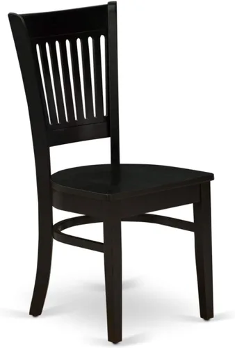 Miniatura 10 de East West Furniture NOVA5-BLK-W - Juego de muebles de comedor de 5 piezas, incluye una mesa de cocina rectangular con hojas de mariposa y 4 sillas