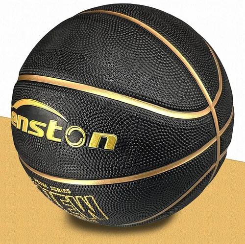 Miniatura 9 de Senston 27.5"/29.5" Balón de baloncesto para exteriores, excelente elasticidad/adherencia, de goma, con bomba, duradero, tamaño 5/7, para hombres