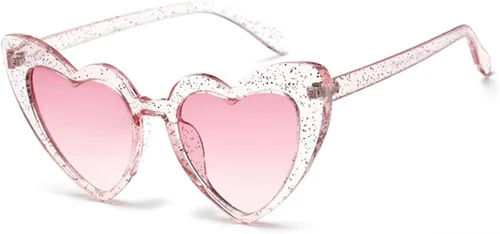 Miniatura 3 de boqopod Clout Heart Shaped Sunglasses Goggles Vintage Cat Eye Mod Style Retro Kurt Cobain Glasses