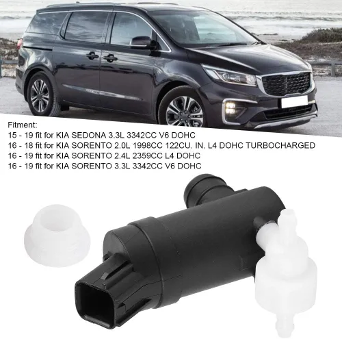 Miniatura 2 de Bomba de lavado de parabrisas 98510A9000 repuesto para KIA SEDONA SORENTO