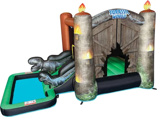 Miniatura 10 de Funormous Marvel Spider-Man Casa de Rebote Inflable con Tobogán, Castillo Hinchable de Spiderman para Niños, Interior y Exterior, Plus Soplador