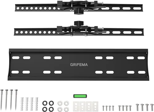 Miniatura 7 de GRIFEMA GB1004-2 Soporte de pared para TV, soporte de TV inclinable para televisores o monitores planos y curvos de 26 a 55 pulgadas, capacidad