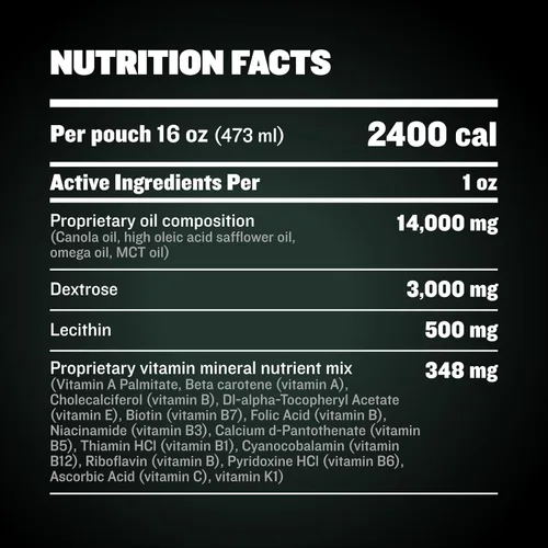 Miniatura 5 de Bully Max Ganador de peso para perros 2400 Cal – Suplemento líquido alto en calorías para perros con omega-3 y proteína de suero – Apoyo