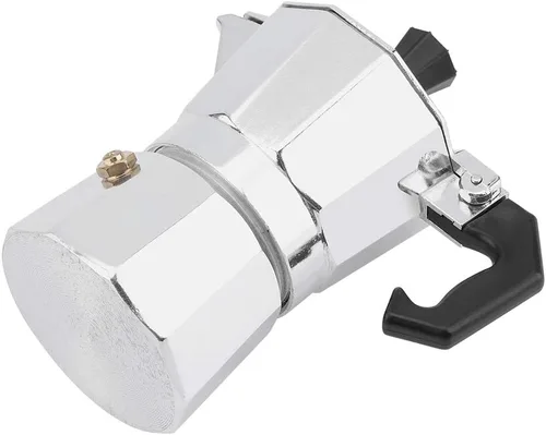 Miniatura 2 de TOPINCN Cafetera Italiana 1 taza para estufa, cafetera 1 taza para gran sabor fuerte olla italiana para hacer café 1 taza
