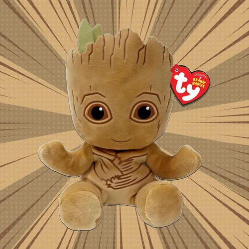 Miniatura 2 de TY Beanie Groot (cuerpo suave) - 6