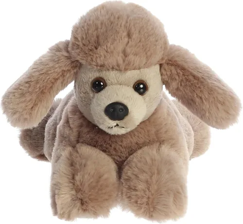 Miniatura 2 de Aurora® Adorable Mini Flopsie™ Paysley Caniche de peluche, facilidad juguetona, compañeros atemporales, color marrón, 8 pulgadas