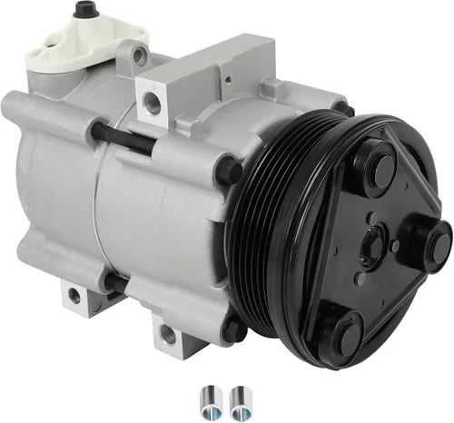 ECCPP Compresor de A/C con embrague 1997-2001 apto para Ford E-150 Econoline 4.2L AC Compresor de refrigeración fuerte
