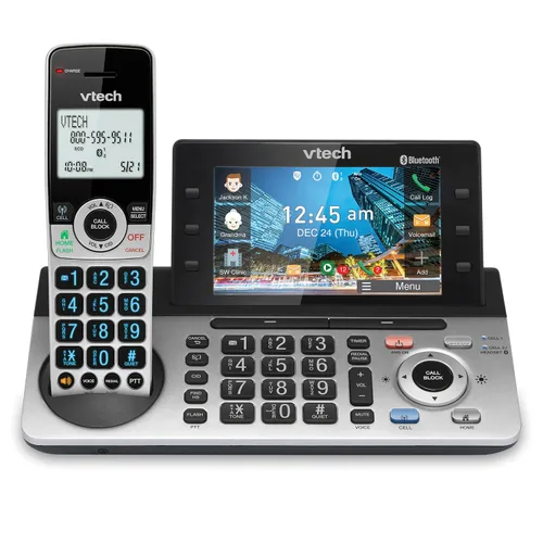 Miniatura 15 de VTech IS8201 Auricular Adicional para la Serie de Teléfonos Inalámbricos de Grado Comercial IS8251, Perfecto para Oficina en Casa, Bloqueo