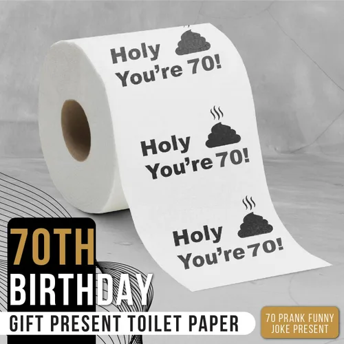 Miniatura 2 de Papel higiénico para decoración de cumpleaños, para hombres y mujeres, diseño divertido, gran regalo de broma hilarante, ecológico, ultrasuave